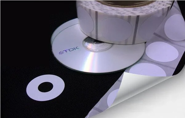 ISO15693 Hf RFID CD Labels DVD Stickers for Disc Manegement