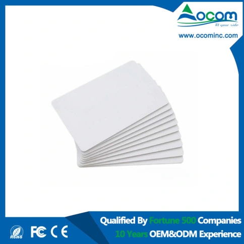 Blank RFID Card Lf 125K Hf 13.56MHz 14443A 15693 UHF Blank White PVC Card