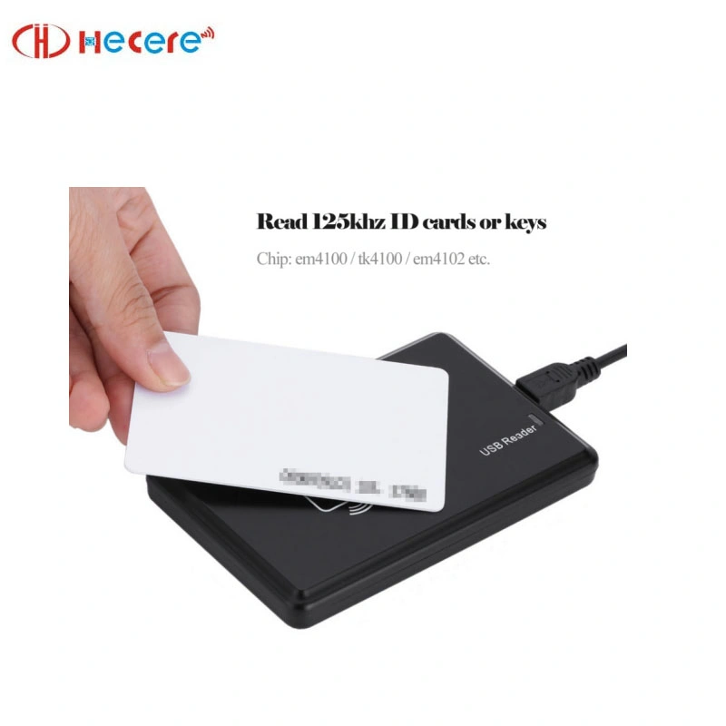 High Quality Desk RFID NFC Lh/Hf 125kHz 13.56MHz RFID Reader Writer