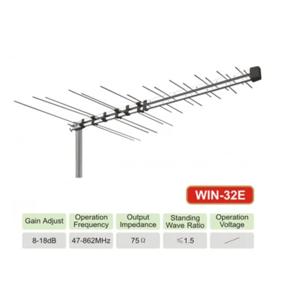 Fornitura in fabbrica 32-E Nuova antenna TV digitale esterna VHF e UHF per il mercato statunitense