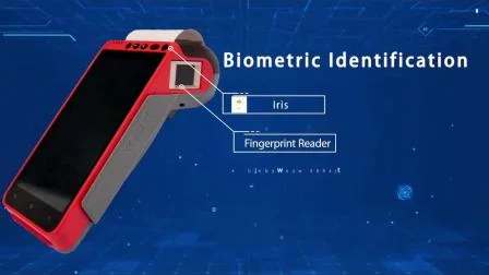 Terminale POS di pagamento mobile Android portatile wireless per hotel EMV PCI Restaurant Hotel con stampante termica con scanner di codici a barre e impronta digitale (HCC-Z100)