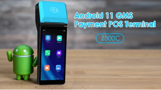 Terminale POS Android portatile portatile con sistemi di stampa Android Mobile Touch POS Z500c
