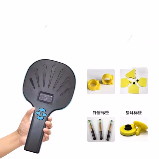 Lettore di etichette per animali portatile da 134,2 kHz Lf Reader portatile RFID in vendita calda